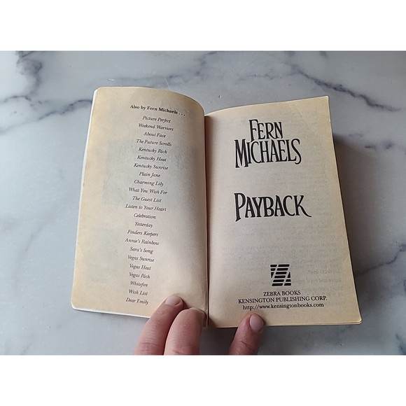 The Sisterhood Ser.: Payback by Fern Michaels (2005, UK- A Format Paperback) - Picture 3 of 10